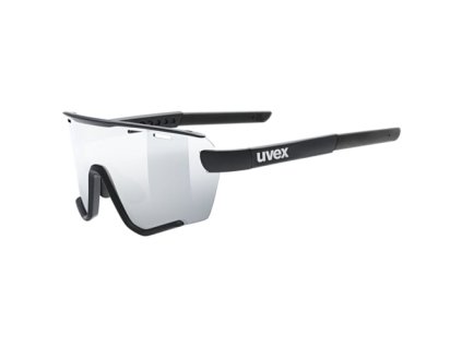 260467 uvex bryle sportstyle 236 s set black matt mir sil