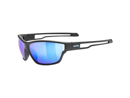 257497 uvex bryle sportstyle 806 black matt mir blue