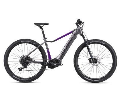 Elektrobicykel Crussis e-Fionna 9.10-(720 Wh) 2025 (Veľkosť rámu 16”, Priemer kolies 29”, Farba bicykla šedá)
