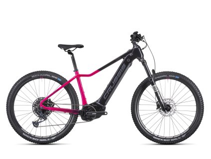 Elektrobicykel Crussis e-Guera 10.10-(720 Wh) 2025 (Veľkosť rámu 15”, Priemer kolies 27,5”, Farba bicykla ružová)