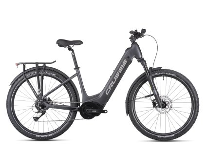 Elektrobicykel Crussis ONE-Country 7.10-(522 Wh) 2025 (Veľkosť rámu 15”, Priemer kolies 27,5”, Farba bicykla šedá)