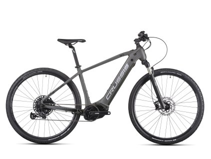 Elektrobicykel Crussis ONE-Cross 9.10-(720 Wh) 2025 (Veľkosť rámu 18”, Priemer kolies 28”, Farba bicykla šedá)