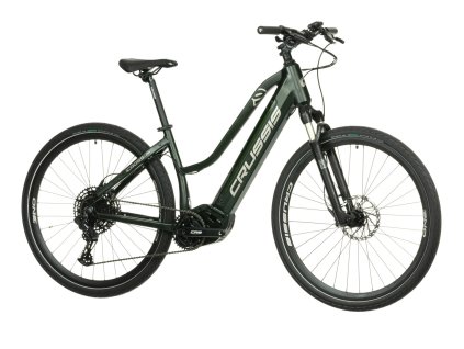 Elektrobicykel Crussis ONE-PAN Cross low 9.8-M 2023 (Veľkosť rámu 17”, Priemer kolies 28”, Farba bicykla tmavo šedá)