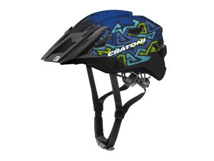 cratoni allride junior wild blue matt o
