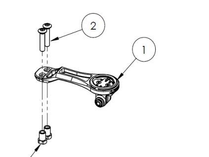 drzak look computer mount blade 2 rs 2 o