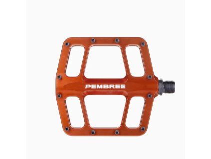 pedaly pembree d3a flat pedal small bronze o