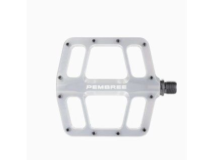 pedaly pembree d3a flat pedal small silver o