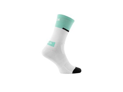 ponozky sidi neo socks white fluo mint 1 o