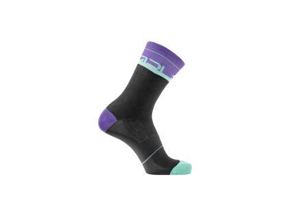 ponozky sidi viator socks black violet 1 o
