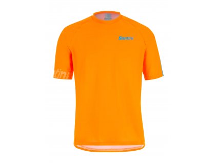 Volný dres SANTINI Sasso Flashy Orange - M