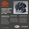 221668 4 giro eclipse spherical mat black white red m
