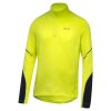 226435 1 gore m mid long sleeve zip shirt neon yellow black l