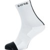 226462 gore m mid socks white black 44 46