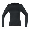 226492 gore m women base layer long sleeve shirt black 38