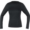 226600 gore m women base layer long sleeve shirt black 40