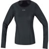 226687 gore m women ws base layer thermo l s shirt black 40