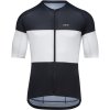 230842 gore spirit stripes jersey mens black white xl
