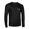 Dres s dlhým rukávom  ROCDAY Podium Black - XS (Veľkosť XS)
