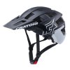 Helma CRATONI AllSet Pro Black/White Matt - XS/S (52-57 cm) (Veľkosť XS)
