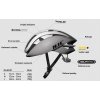 Helma HJC Ibex 3.0 Matt Glossy White - S (51-56cm) (Veľkosť S)