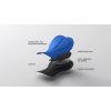 Kraťasy s trakmi SANTINI Redux Speed Blue - XS (Veľkosť XS)