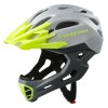 Prilba CRATONI C-Maniac Grey/Lime Matt - M/L (56-59cm) (Veľkosť M)