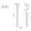 235726 2 sedlovka ritchey classic zero 31 6mm 400mm
