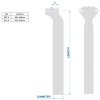 238402 3 sedlovka ritchey comp carbon 2 bolts 350mm 27 2mm