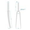 vidlice ritchey wcs carbon road ud matte qr 3 o
