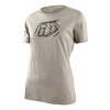 TLD DÁMSKÉ TRIKO S KRÁTKÝM RUKÁVEM CROPPED BADGE VINTAGE WHITE M (Veľkosť M)