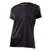 TLD DÁMSKÝ DRES S KRÁTKÝM RUKÁVEM LILIUM BLACK XS (Veľkosť XS)