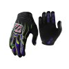 TLD DĚTSKÉ RUKAVICE AIR TORCHED BLACK / PURPLE XS (Veľkosť XS)