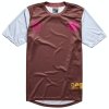 TLD DRES S KRÁTKÝM RUKÁVEM FLOWLINE FLIPPED CHOCOLATE S (Veľkosť S)