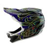 TLD HELMA D4 CARBON TORCHED BLACK / PURPLE XS (Veľkosť XS)