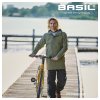 Basil MOSSE pánska nepremokavá bunda (Farba olivová zelená, Veľkosť M)