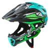 cratoni c maniac pro black lime turquoise mat o