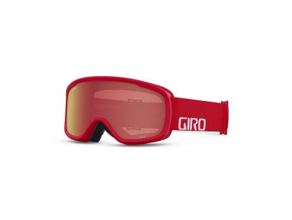 GIRO Cruz Red/White Wordmark Amber Scarlet