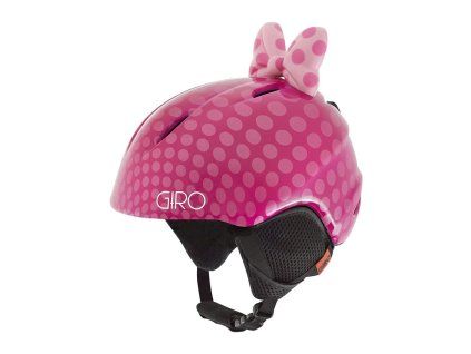 GIRO Launch Plus Pink Bow Polka Dots XS