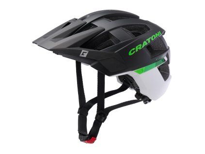 Helm CRATONI AllSet Schwarz/Weiß Matt (Größe S)