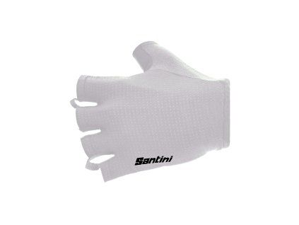 SANTINI 3D Handschuhe Weiß (Größe S)