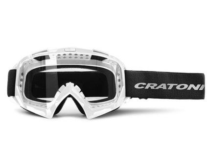 Skibrille CRATONI MX C-Rage Weiß Glänzend