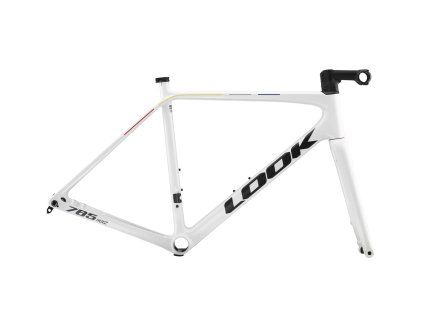 238486 look 785 huez 2 disc pro team white satin rahmen