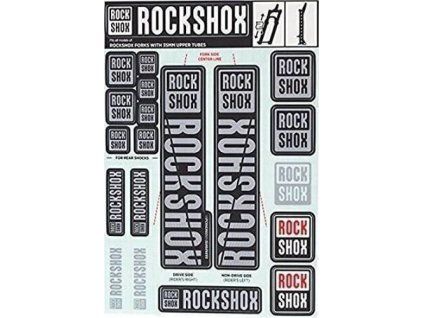 ROCKSHOX 35MM POLAR GRAU AUFKLEBERSET