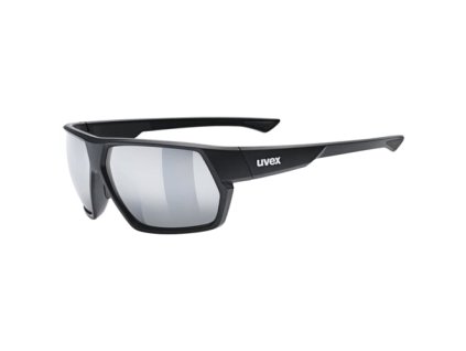 UVEX Brille 238 SCHWARZ MATT/MIR. SILBER