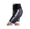 Crussis Radsportshorts – ONE Damen Schwarz und Weiß