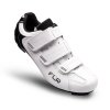 Rennradschuhe FLR F35 Weiß/Schwarz