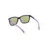 Sonnenbrille ADIDAS Sport SP0059atte Schwarz / Verlauf oder Verspiegelt Violett