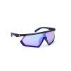 Sonnenbrille ADIDAS Sport SP0054atte Schwarz / Verlauf oder Verspiegelt Violett
