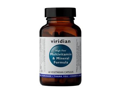 High Five Multivitamin and Mineral Formula 60kapslí (Multivitamín na stres a pro celkovou odolnost)