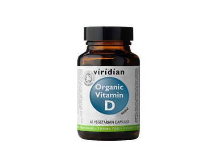 Vitamin D 60 kapslí Organic